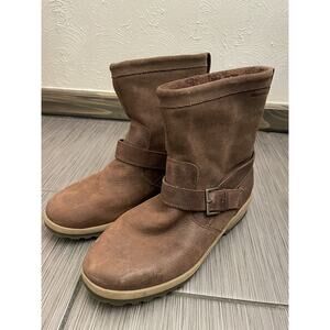 Sperry Maritime Step In Pull On Womens Brown Casual Boots STS86684 Size 7